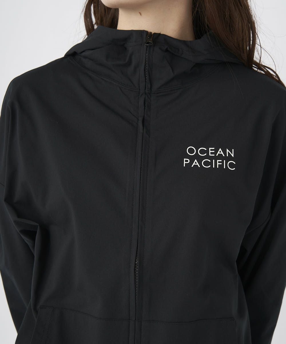 [オーシャンパシフィック] ラッシュガード UVカットパーカー レディース ラッシュガード レディース 長袖 水陸両用 OCEAN PACIFIC オーシャン