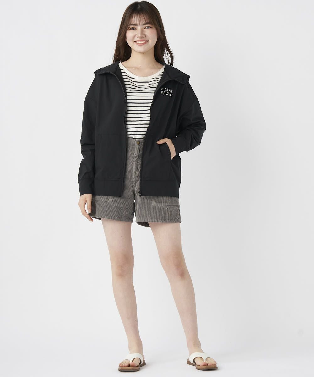 [オーシャンパシフィック] ラッシュガード UVカットパーカー レディース シワになりにくい・軽量速乾・UPF50+≫ocean pacificレディース ペア