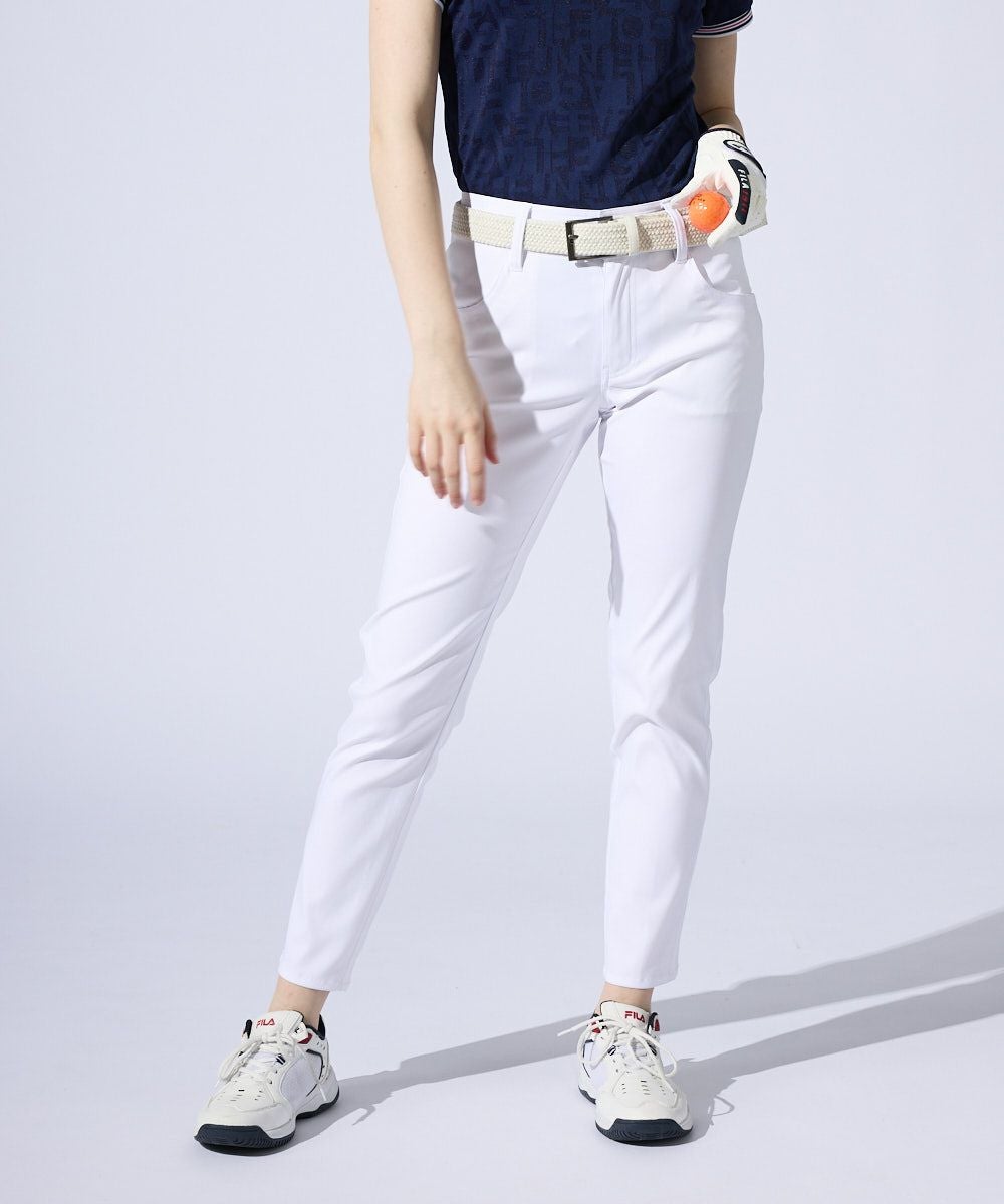FILA GOLFレディース 9分丈パンツ｜撥水加工/吸汗速乾/ストレッチ
