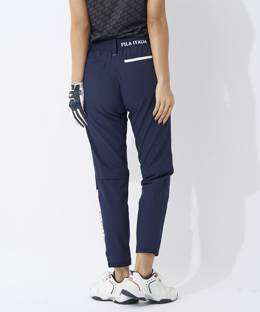 FILA GOLFレディース クロップドパンツ｜4WAYストレッチ/吸汗速乾/UV