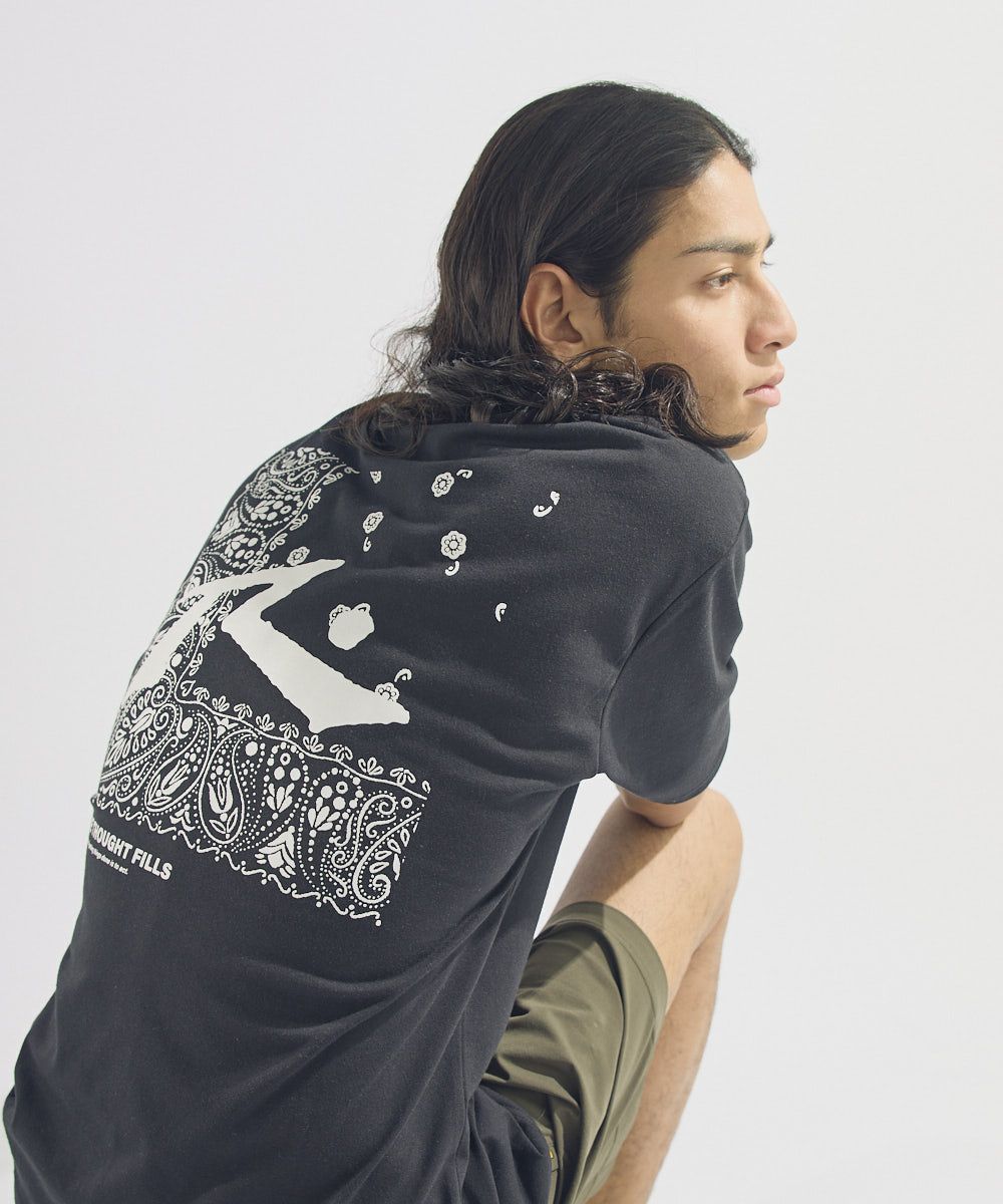RUSTYメンズ バックペイズリー R.半袖Tシャツ | OCEANweb（オーシャン