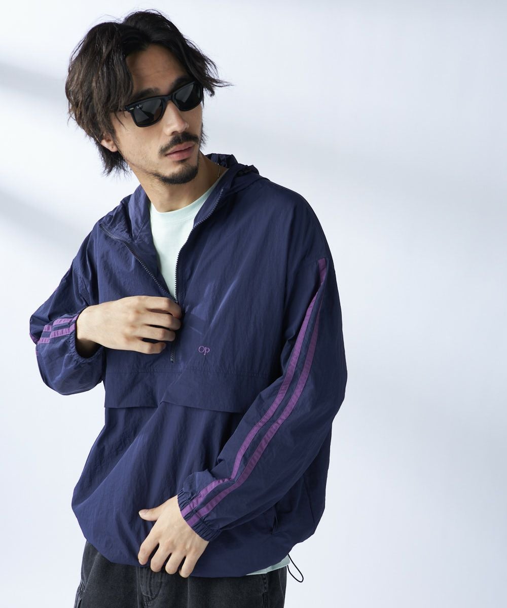 ocean pacificユニセックス ラインアノラックジャケット【セットアップ