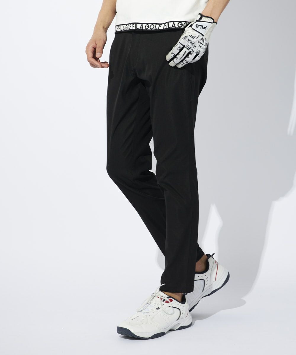 26ANEW GOLFメンズパンツ NET限定】FILA GOLFメンズ 9分丈テーパードパンツ｜UVカット