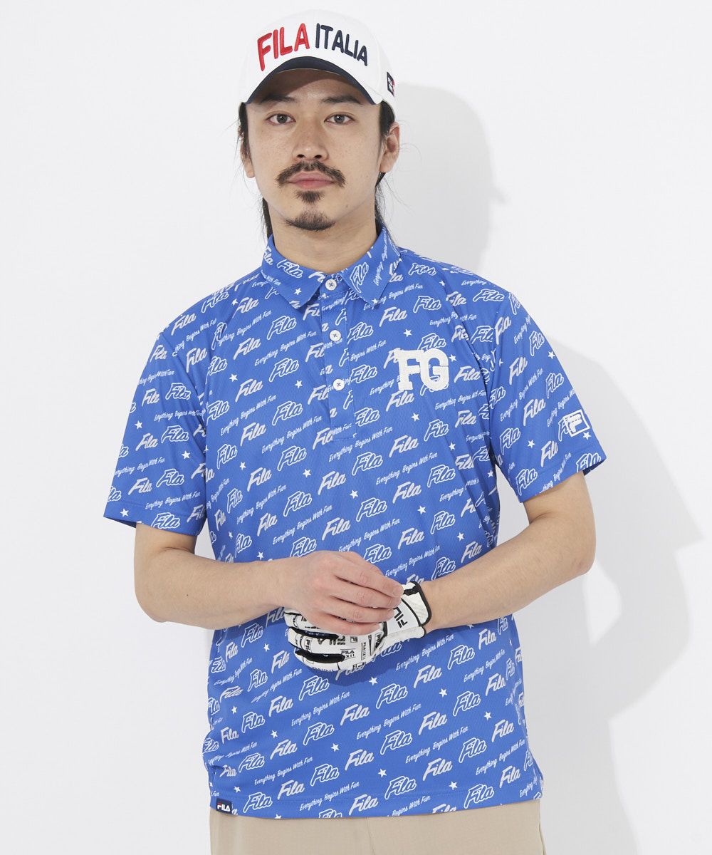 FILA GOLFメンズ ロゴPT半袖シャツ | OCEANweb（オーシャンウェブ