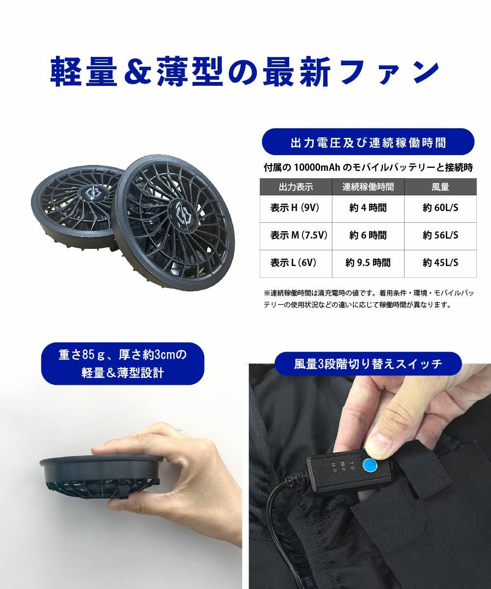 新品 RUSTY 空調服 ファンバッテリーセット RUSTYメンズ 空調ウェア【ファン/バッテリー付】 | OCEANweb