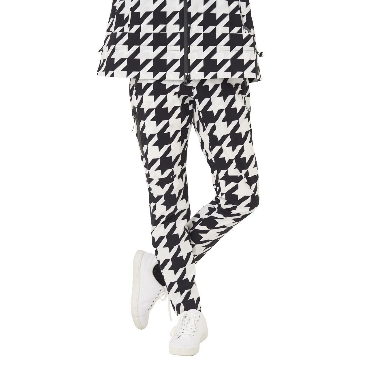 LOUDMOUTHレディース 高機能レインパンツ 耐水圧20000mm、透湿性20000