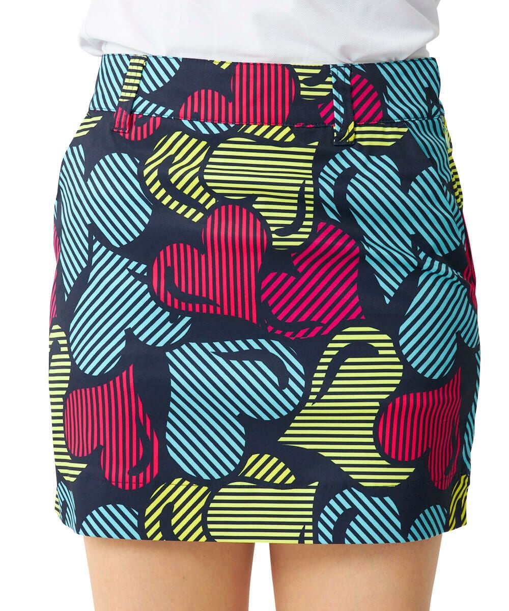 LOUDMOUTHレディース ストレッチツイル 柄スカート Loud Sneakers
