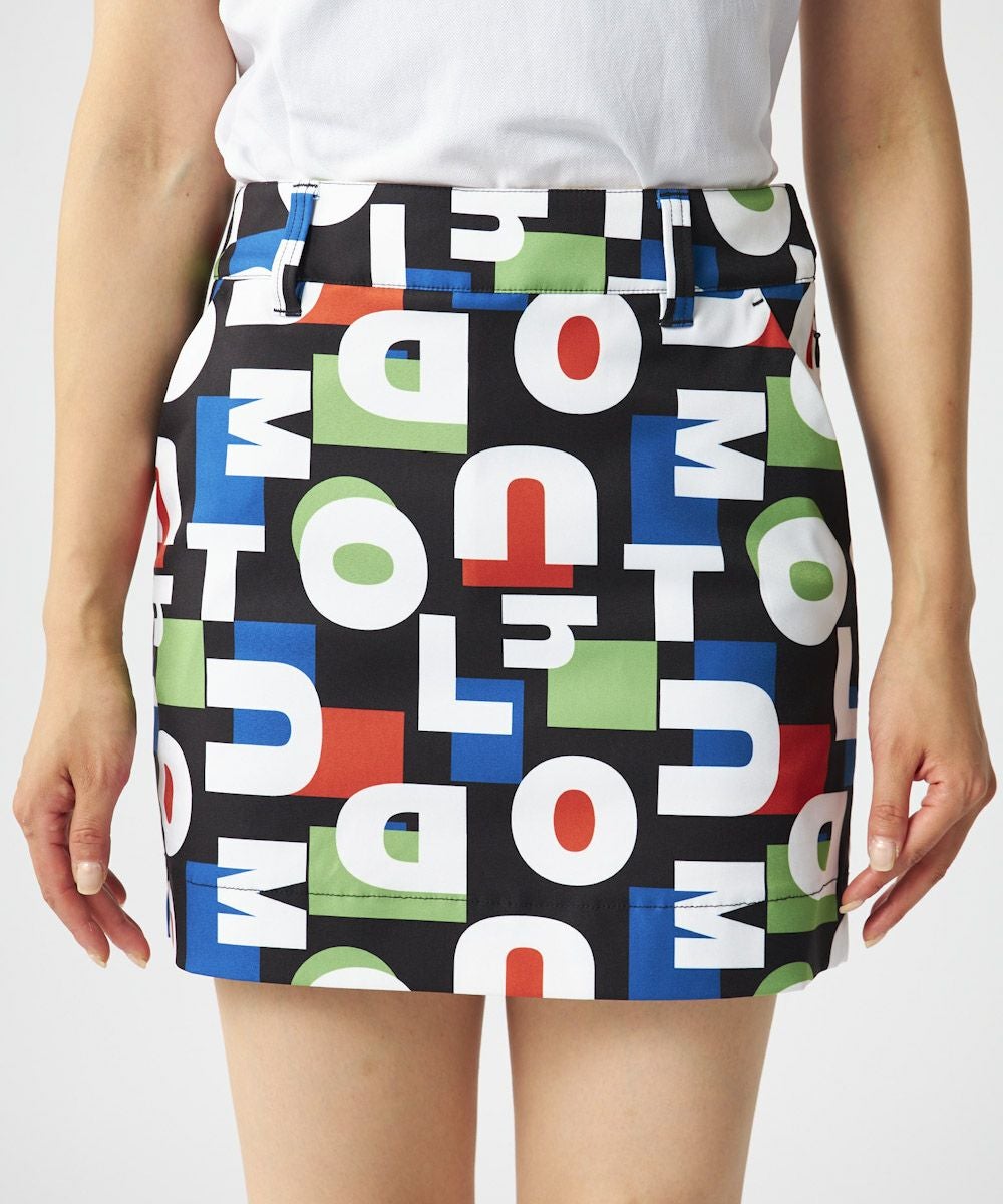 LOUDMOUTHレディース ストレッチツイル 柄ツイルスカート Classic