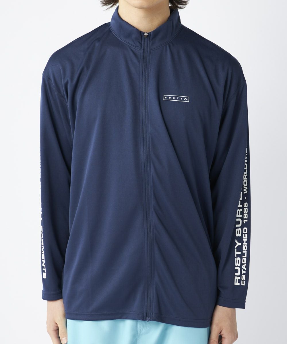 RUSTYメンズ UVメッシュ 長袖Tシャツ | OCEANweb（オーシャンウェブ