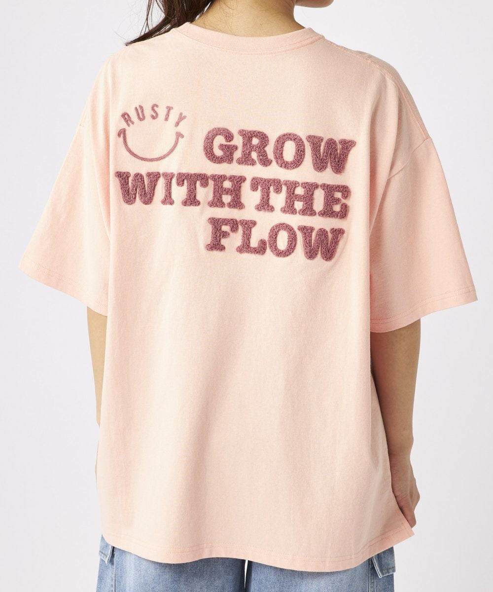 Dior デニム風ロゴ Tシャツ ピンク Christian Dior 半袖Tシャツ ロゴ 033J625E0554 メンズ SIZE M