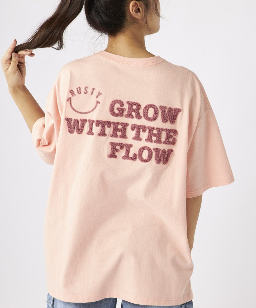 RUSTYレディース ニコちゃんTシャツ 相良刺繍 | OCEANweb（オーシャン
