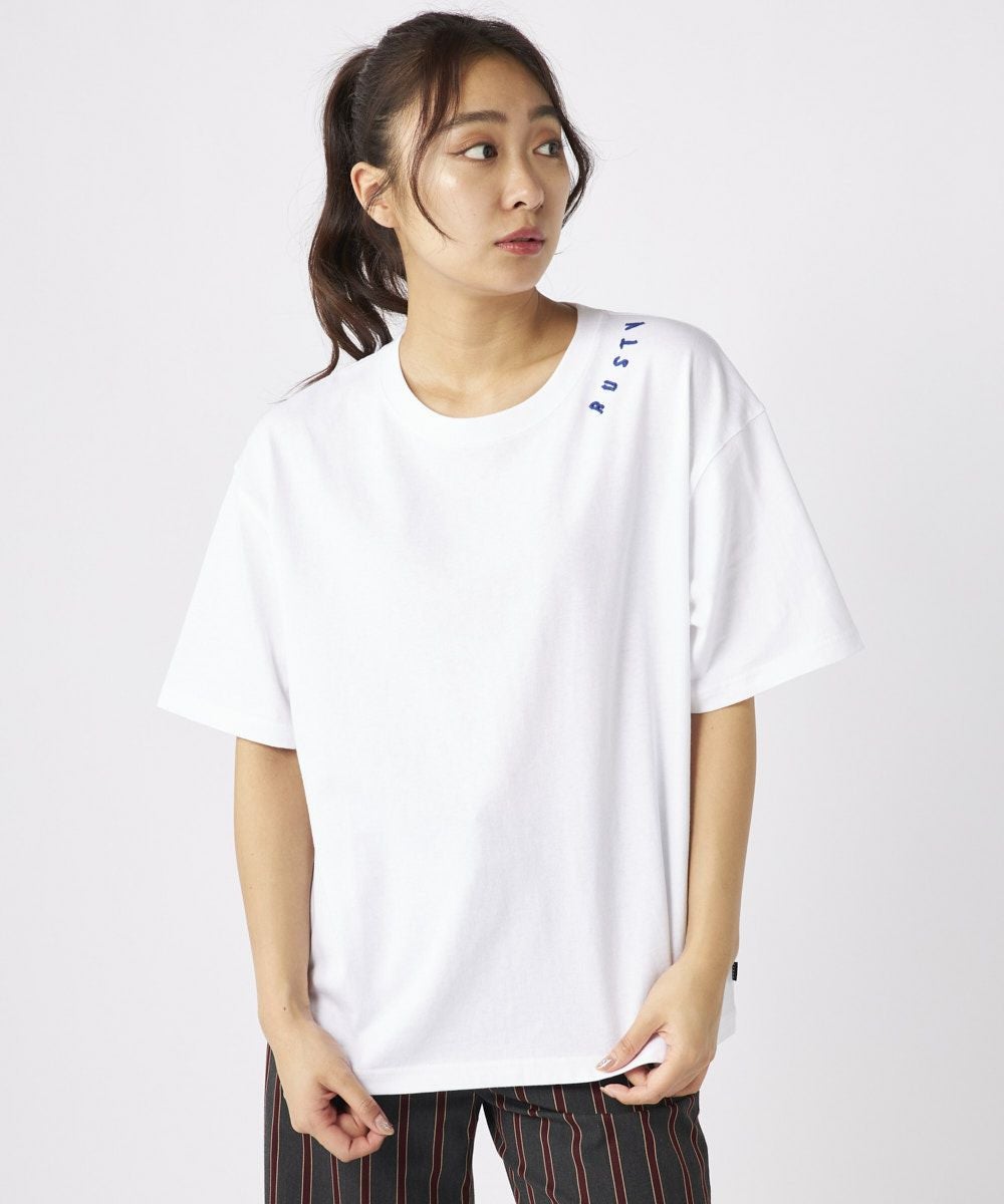リーちゃん★【送料込】PATOU 刺繍入り　カラー付　TシャツサイズS ScoLar（スカラー） レディース 春夏トップス 七分袖 Tシャツ スカラー