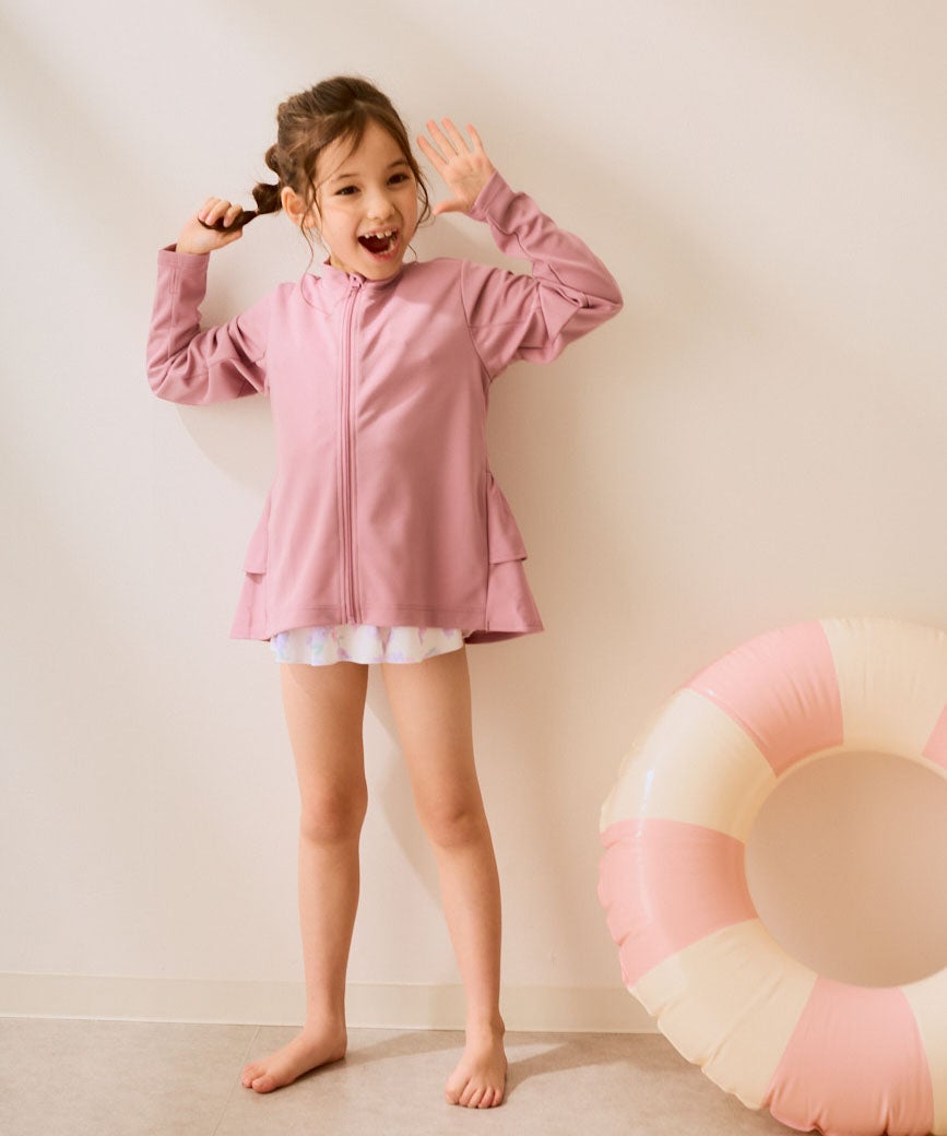 ocean pacificKIDS キッズ フリルラッシュガード | OCEANweb
