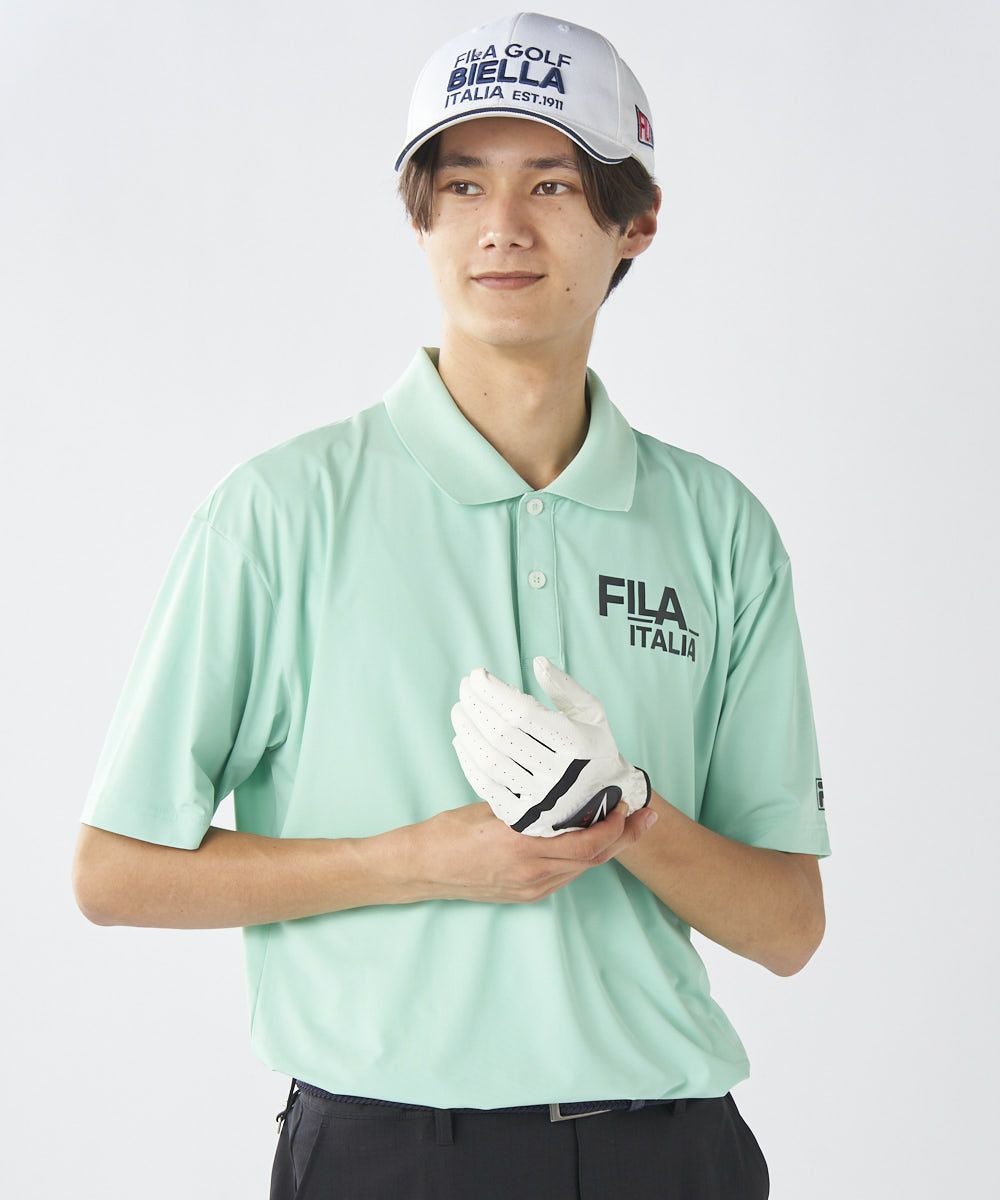FILA フィラ テニスウェア 半袖ポロシャツ VM5602緑 メンズM新品