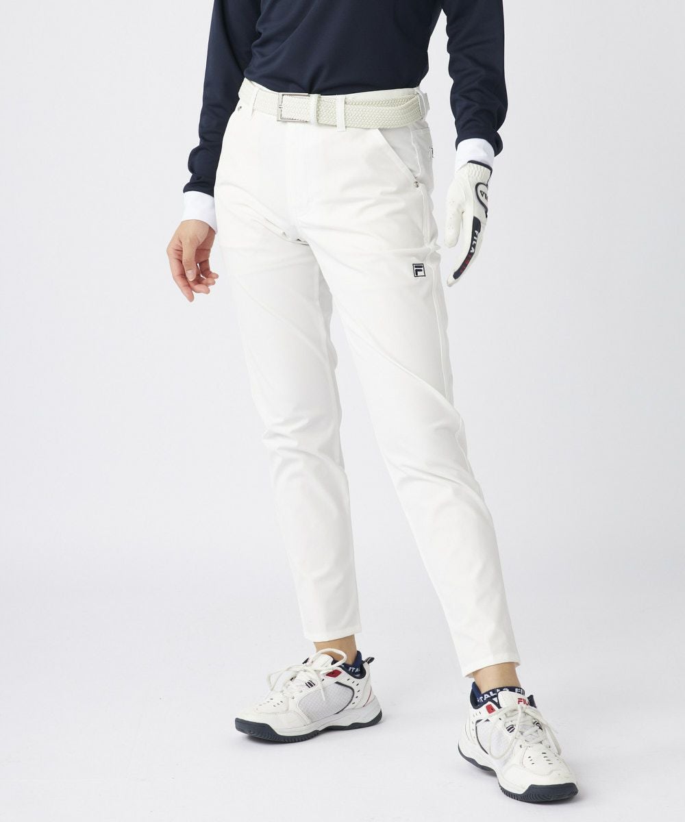 FILA GOLFレディース ドライタッチ テーパードパンツ | 撥水加工