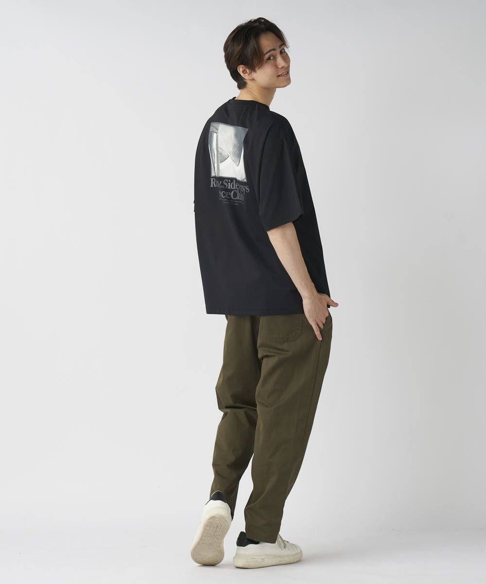 RUSTYメンズ 水陸両用 バックフォトプリント 半袖Tシャツ | OCEANweb