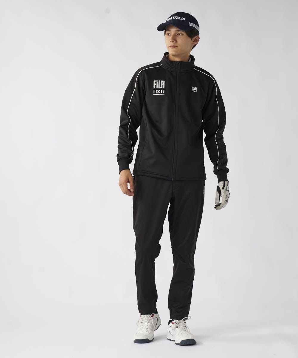 FILA GOLFメンズ 透湿撥水ラインブルゾン | OCEANweb（オーシャン
