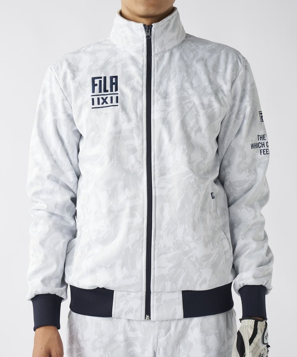 FILA GOLFメンズ カモ柄ボンディングブルゾン | OCEANweb（オーシャン