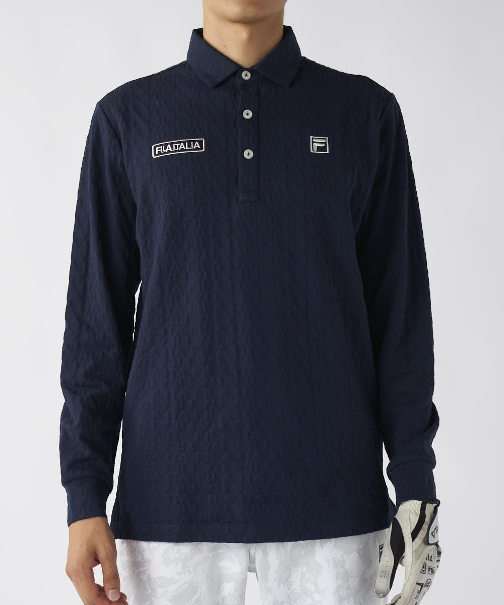 FILA GOLFメンズ 長袖ポロシャツ | OCEANweb（オーシャンウェブ）公式