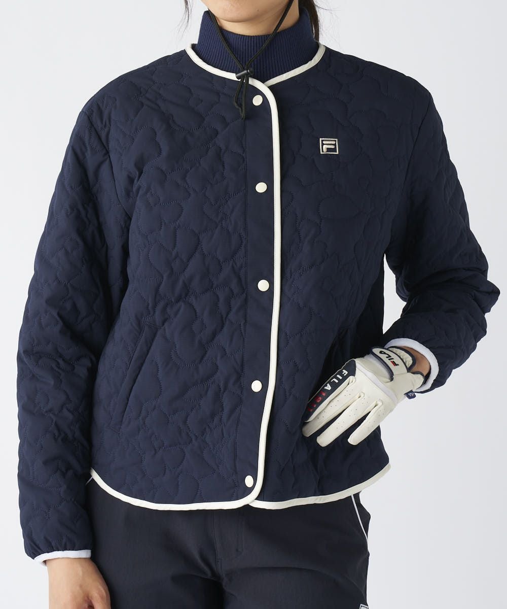 FILA GOLFレディース フラワーキルトジャケット | OCEANweb