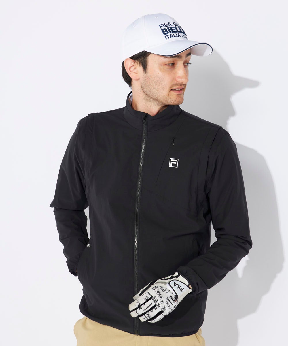 FILA GOLFメンズ 袖脱着ストレッチブルゾン | OCEANweb（オーシャン