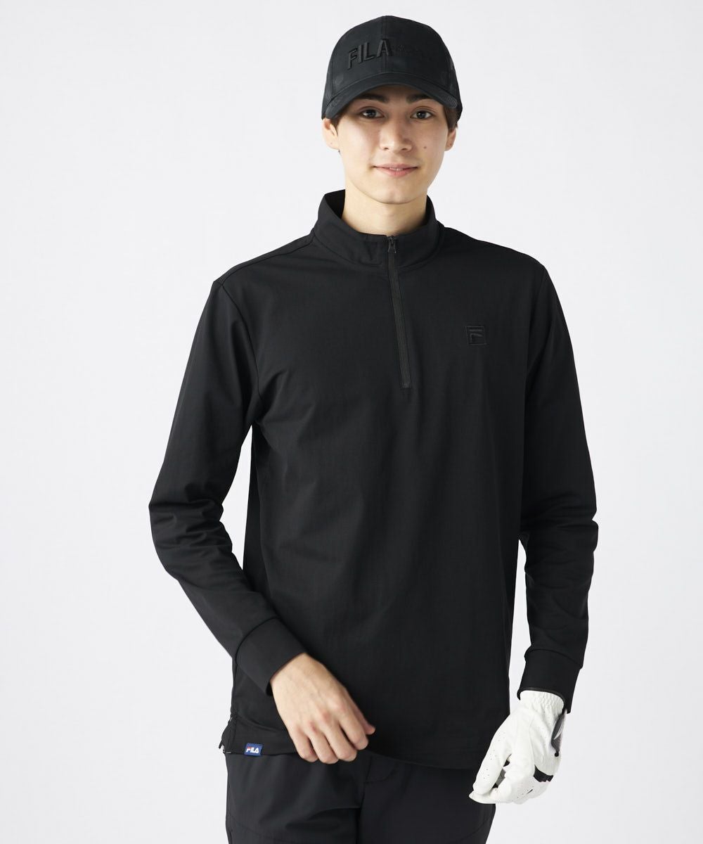 FILA GOLFメンズ ハーフジップ長袖シャツ | OCEANweb（オーシャン