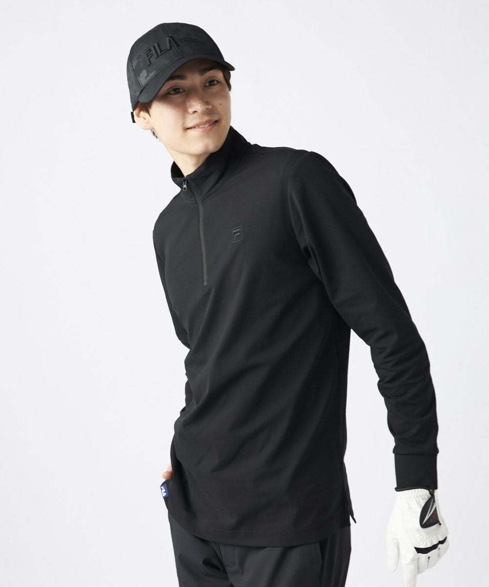 FILA GOLFメンズ ハーフジップ長袖シャツ | OCEANweb（オーシャン