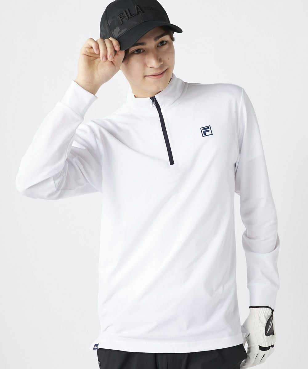FILA GOLFメンズ ハーフジップ長袖シャツ | OCEANweb（オーシャン