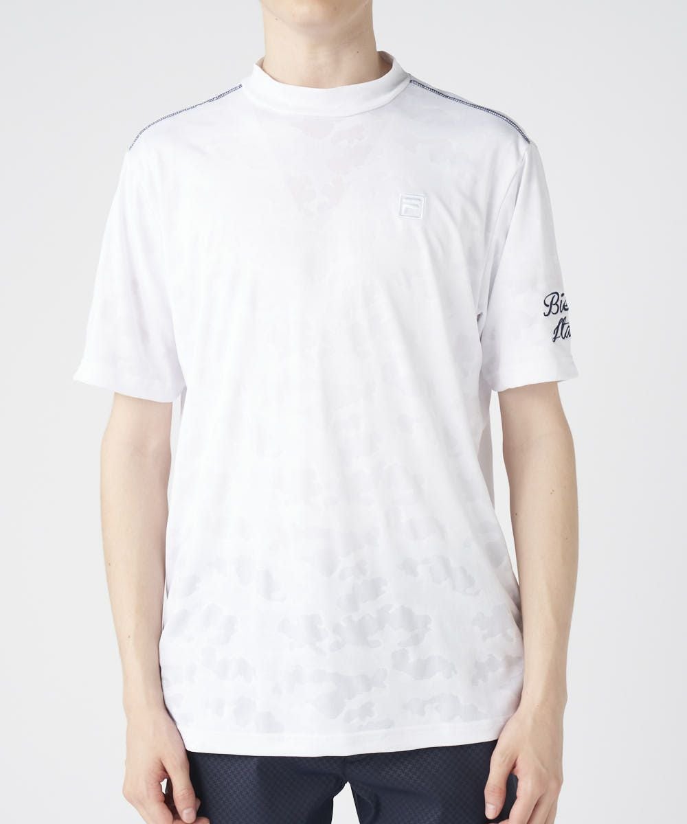 FILA GOLFメンズ モックネック半袖シャツ | OCEANweb（オーシャン