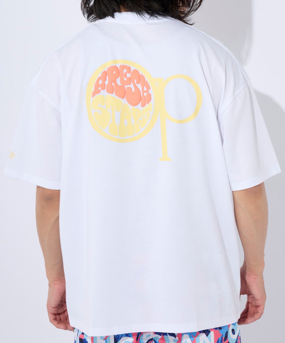ocean pacificメンズ 【大きいサイズ】OP発泡プリント半袖Tシャツ