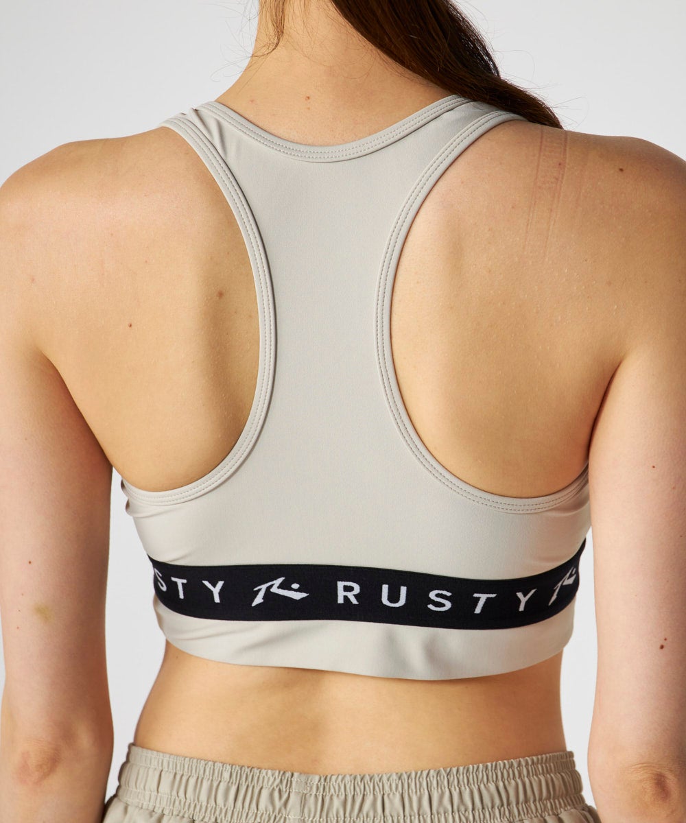 RUSTYレディースナンバリングロゴTシャツ付き4点セット水着