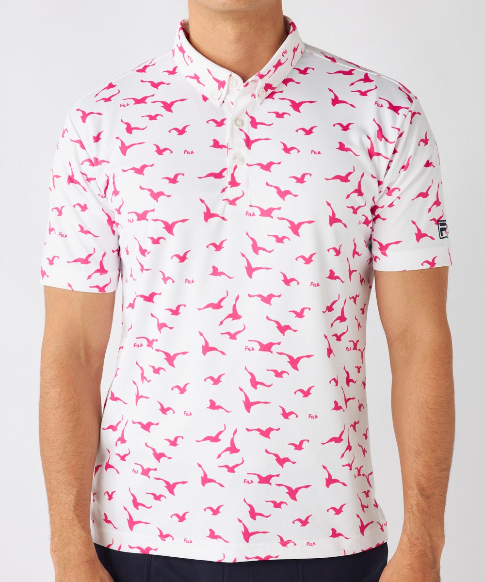 FILA GOLFメンズ オリジナル柄半袖シャツ | OCEANweb（オーシャン