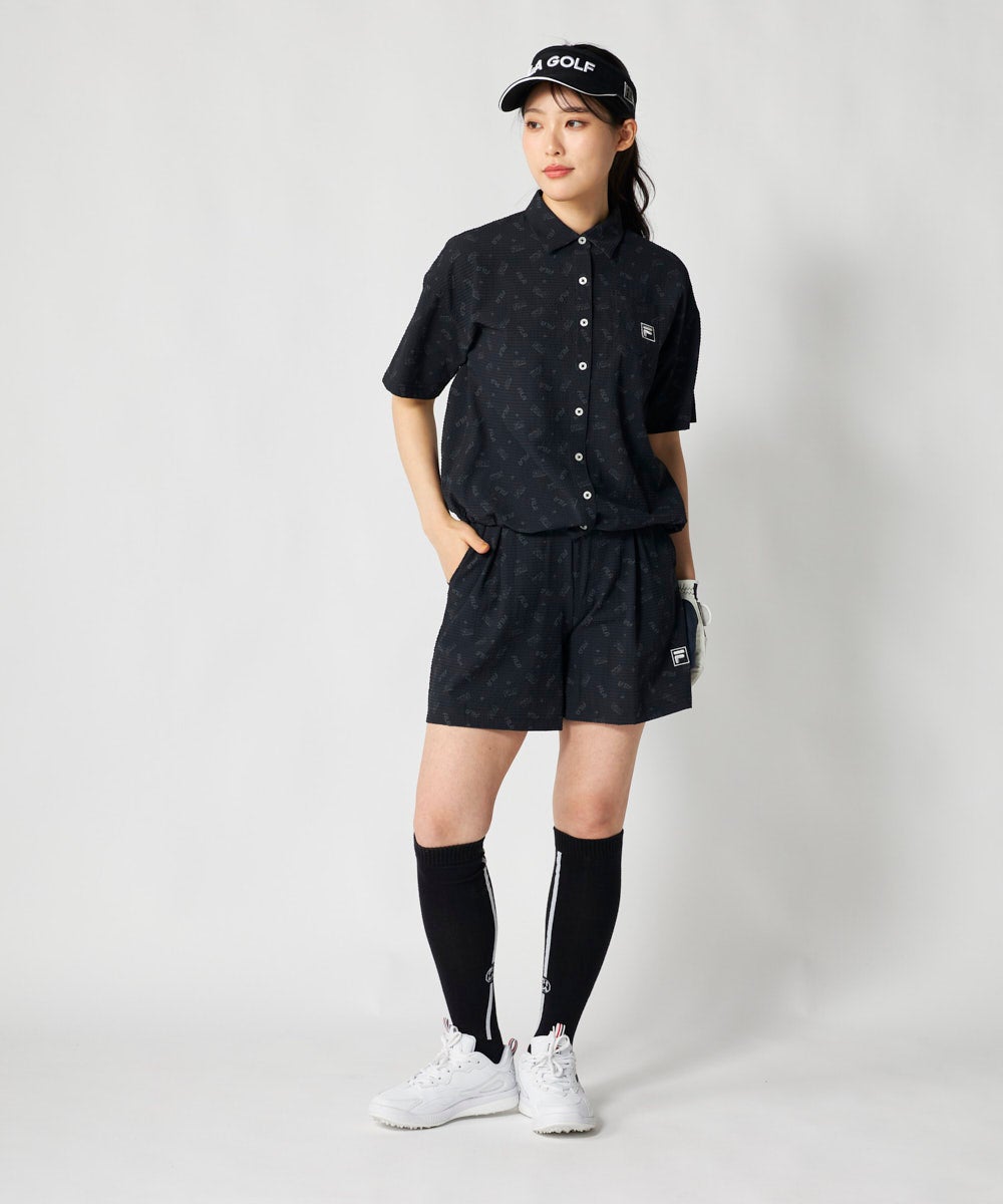 FILA GOLFレディース シアサッカーショートパンツ | セットアップ可